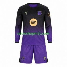 Barcellona Bambino Maglia Trasferta 2026/2027 Manica Lunga